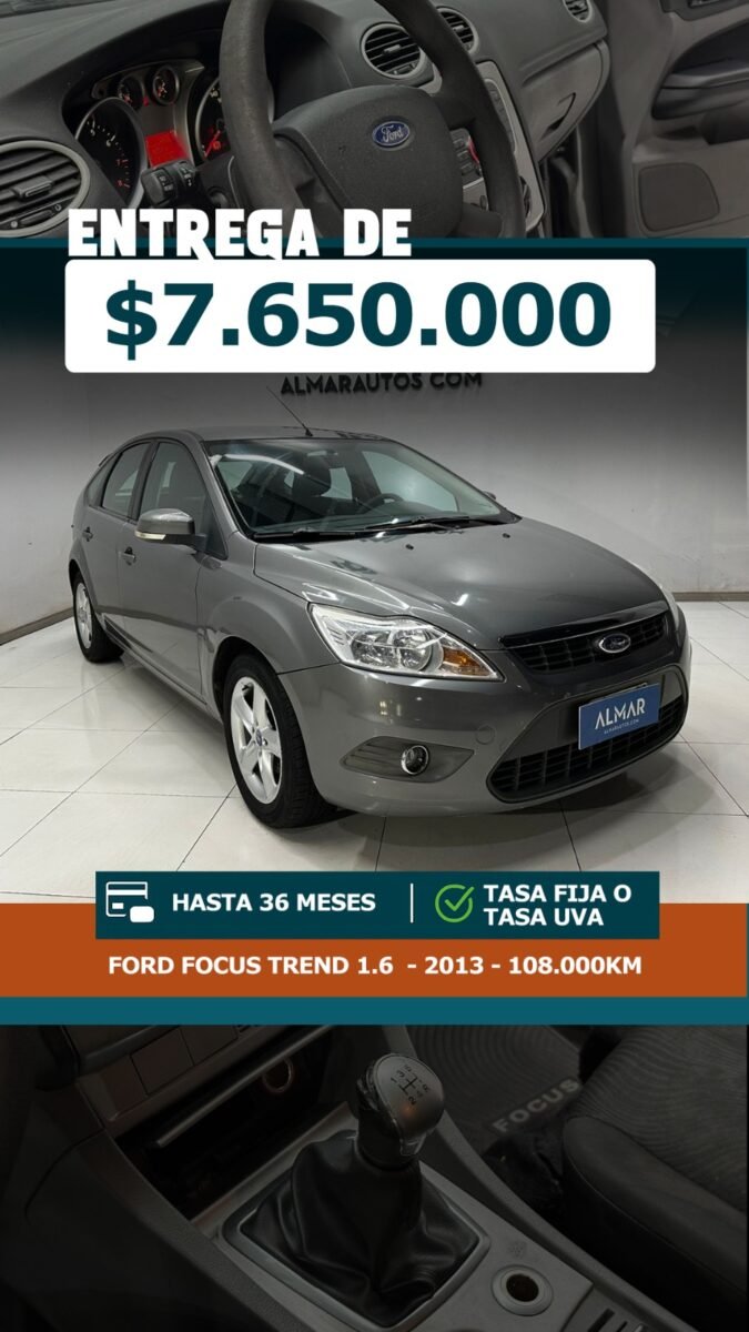 FORD FOCUS TREND 2013 ALMAR