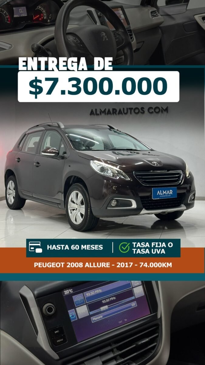 PEUGEOT 2008 ALLURE 2017
